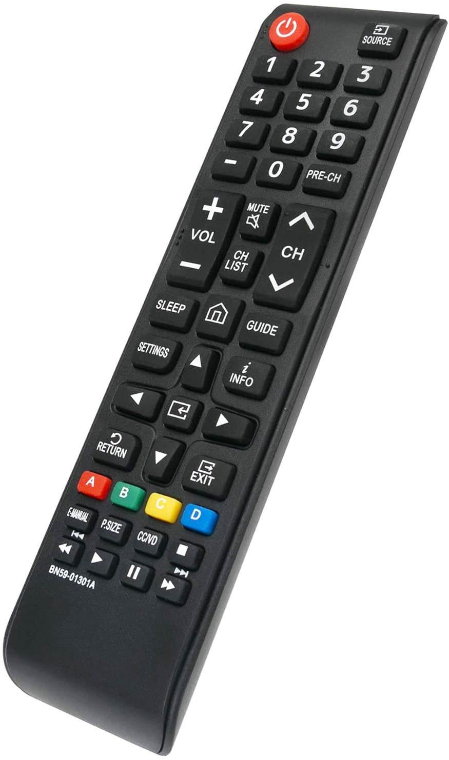 New BN59-01301A Remote Control Compatible with Samsung Smart LED TV UN32M4500 UN32N5300 UN43N5300 UN40NU7100 UN40NU710D UN40NU7200 UN43NU7100 UN43NU710D UN43NU7200 UN50NU6900 UN50NU7100 UN50NU710D