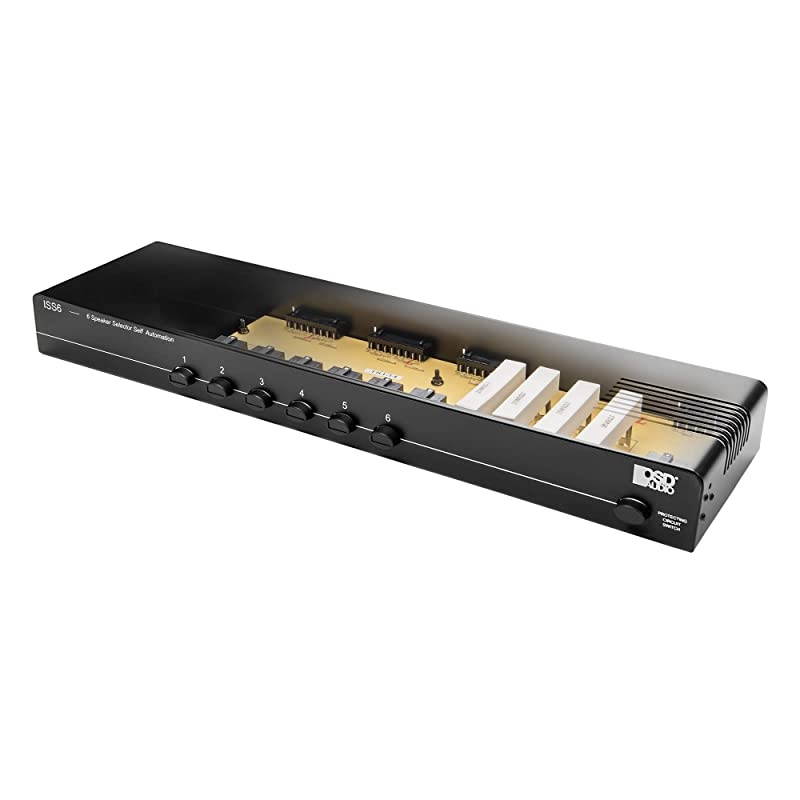 6 Zone Speaker Selector Switch Impedance Protection ISS6