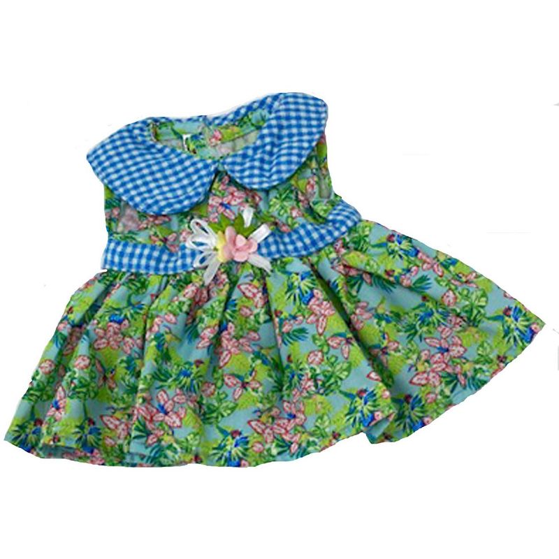 Doll Clothes Superstore Pink Flower Dress Fits Some Baby Alive And Little Baby Dolls
