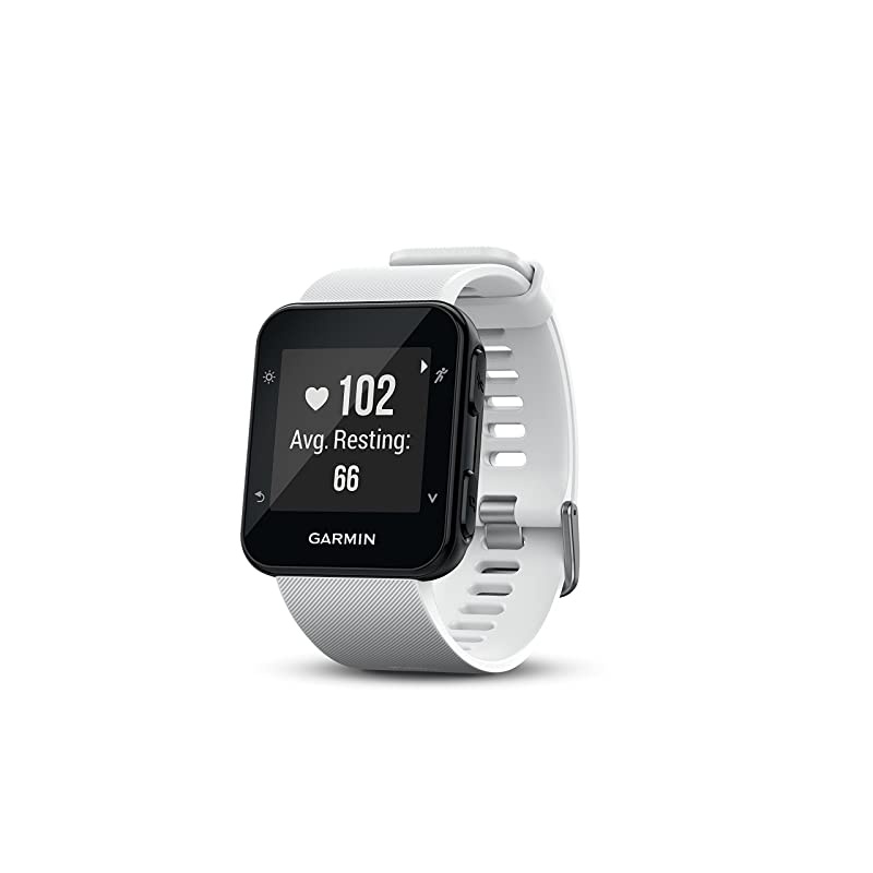 010-01689-03 Forerunner 35, Easy-to-Use GPS Running Watch, White