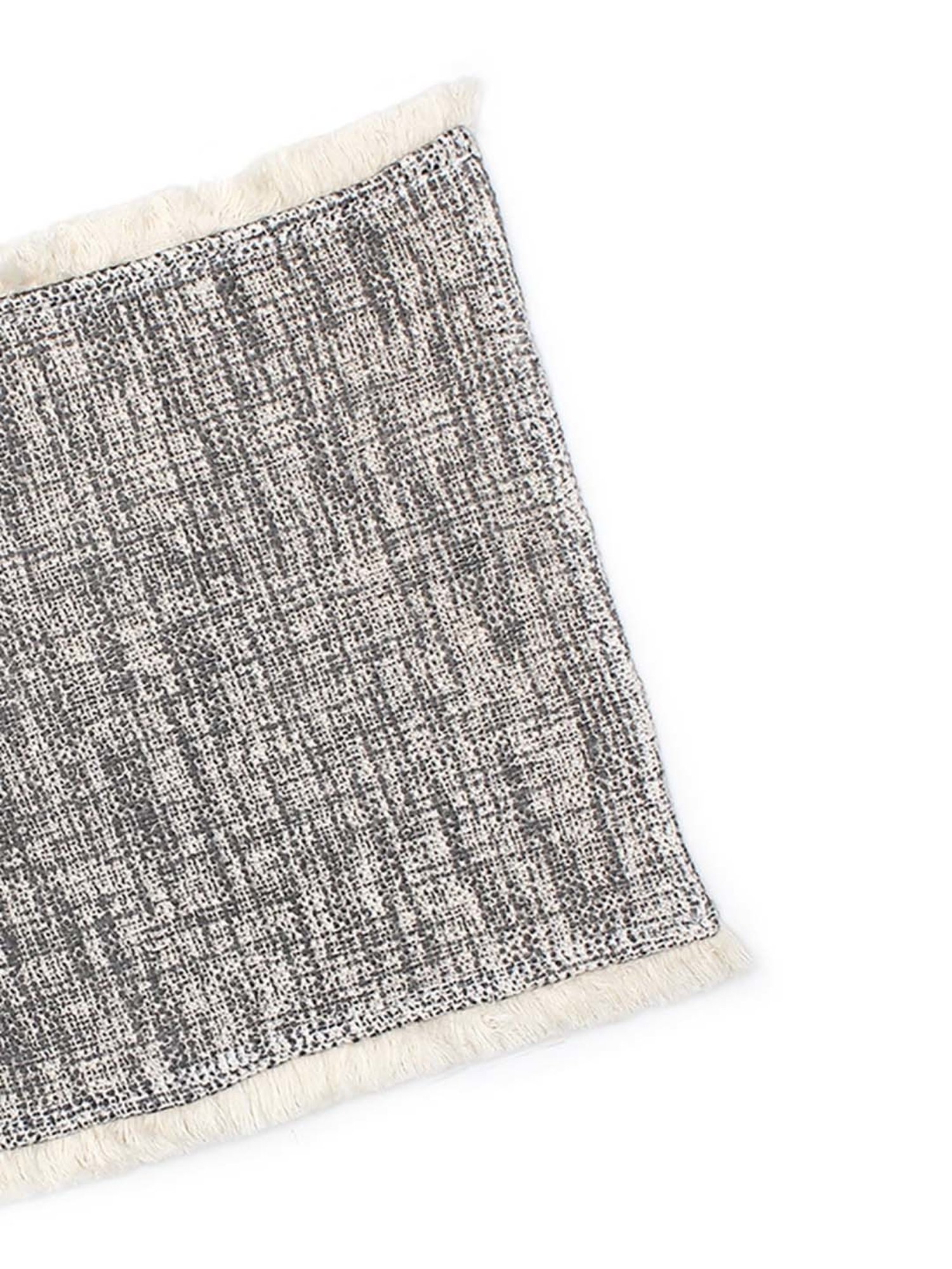 House This Matsya Vala Black Cotton Placemat