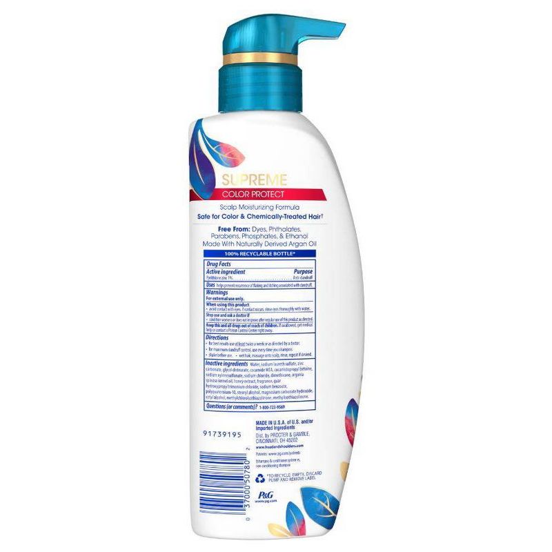 Head & Shoulders Supreme Color Protect Shampoo - 11.8 fl oz