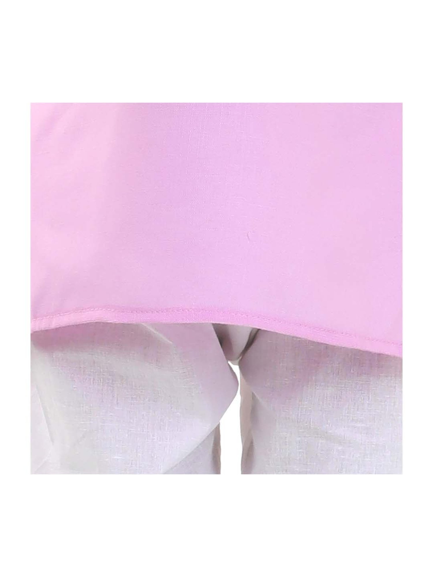 BownBee Kids Lilac Cotton Kurta & Payjama Set