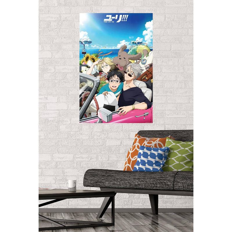 22.375" x 34" Yuri On Ice - Makkachin Unframed Wall Poster Print - Trends International