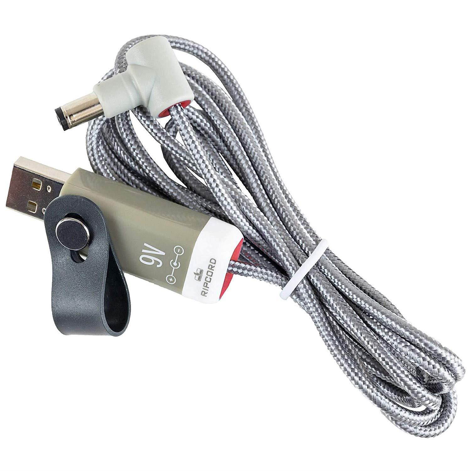 myVolts Ripcord - USB to 9V DC Power Cable Compatible with The Barber Tone Press Effects Pedal