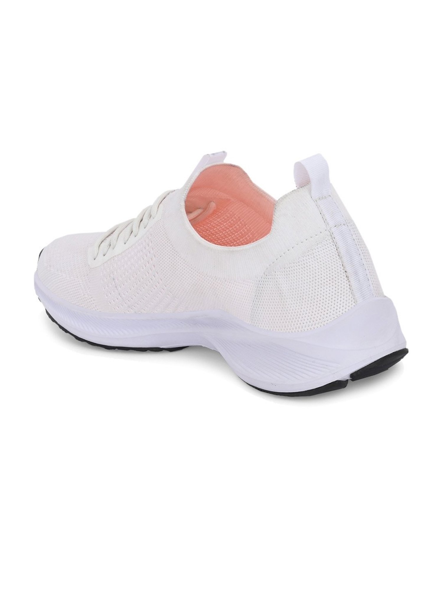 El Paso Men's White Running Shoes