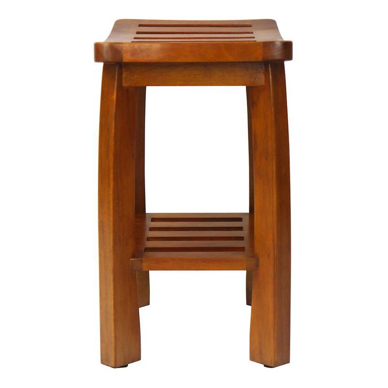 Oceanstar Spa Bench with Storage Shelf