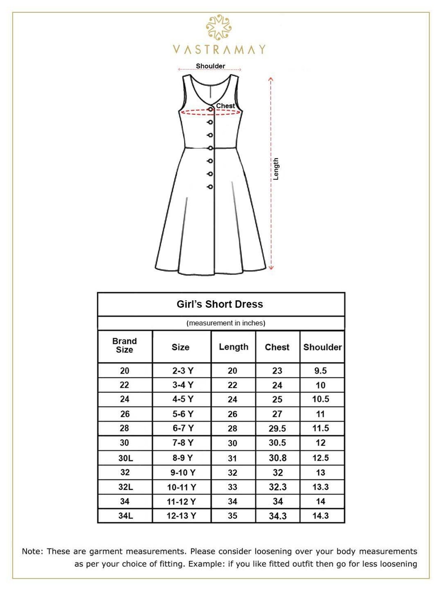 VASTRAMAY Girls Pink & Blue Floral Dresses