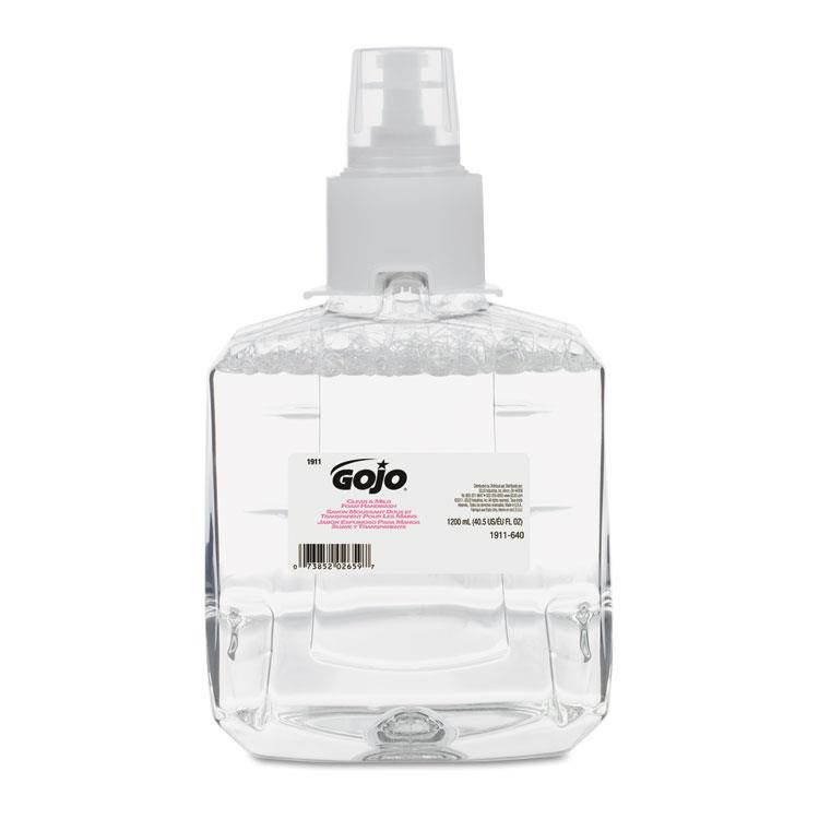 GOJO 131103 Clear and Mild Foam Handwash, 700mL Refill, 1 Each