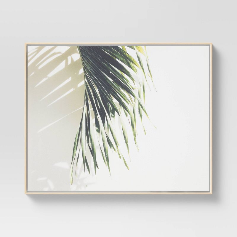 24" x 30" Palm Shadow Framed Canvas - Project 62™