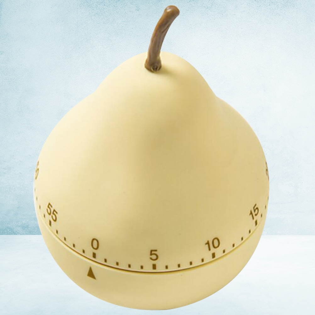 Adorable Timer Creative Clock Plastic Student Time Manager Kitchen Baking Timer (Strawberry)