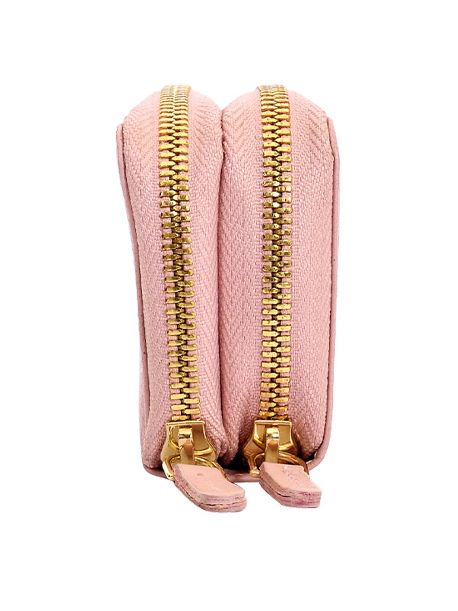 Eske Pink Leather Wallet for Women