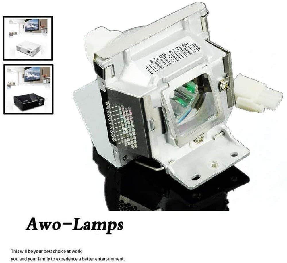 AWO Original Projector Lamp Bulb RLC-055 / RLC-056 / RLC-058 with Housing Fit for VIEWSONIC PJD5122 PJD5152 PJD5352 PJD5231 PJD5211 PJD5221