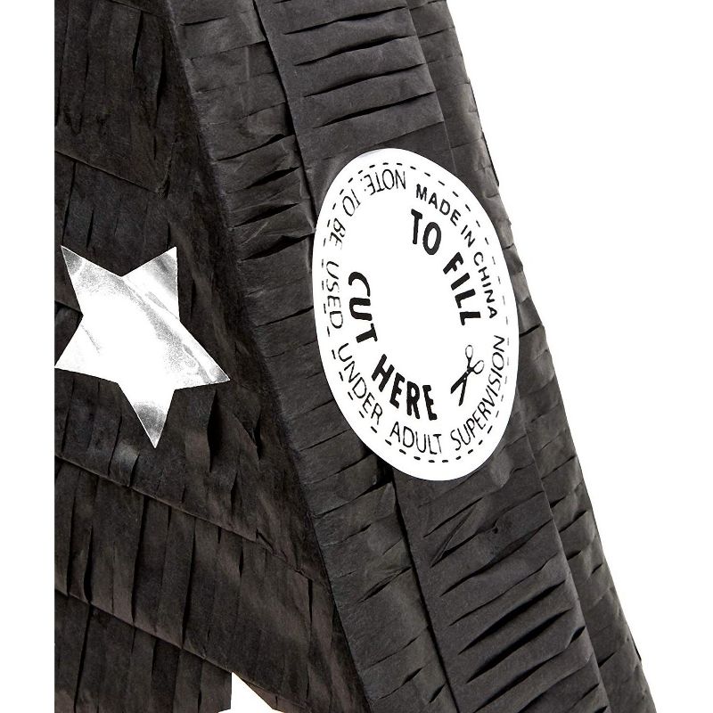 Spooky Central Small Witch Pinata for Halloween Party (15.5 x 13 x 3 Inches)