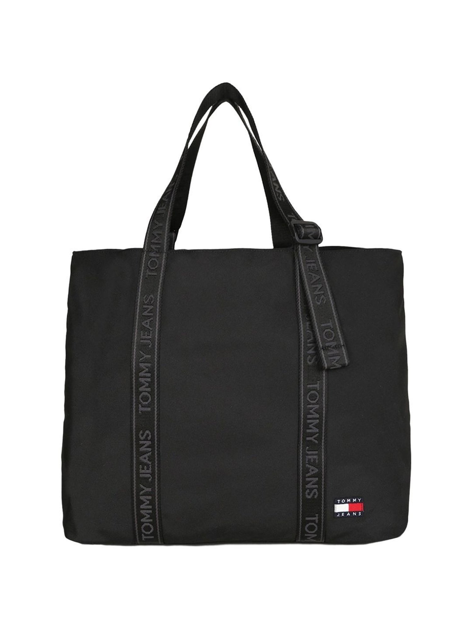 TOMMY HILFIGER Black Tote