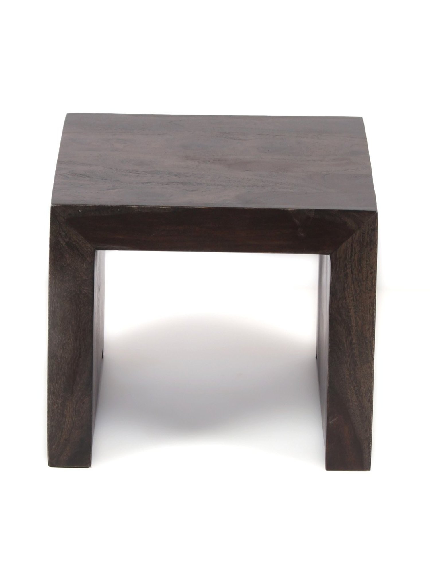 Ikiriya Kassel Dark Brown Wood Coffee Table Mahogany Finish