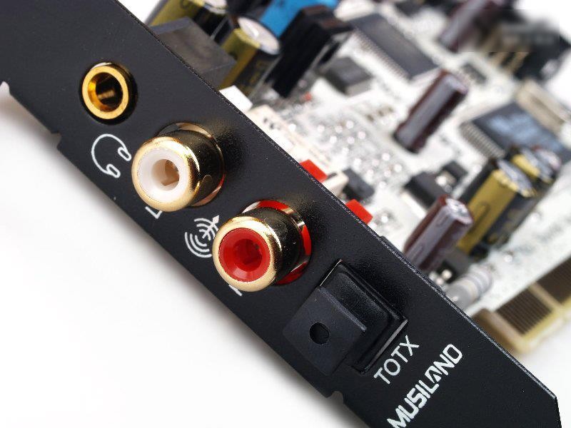 Original Musiland moli PCI sound card hifi 24bit/192Khz ASIO for pc computers