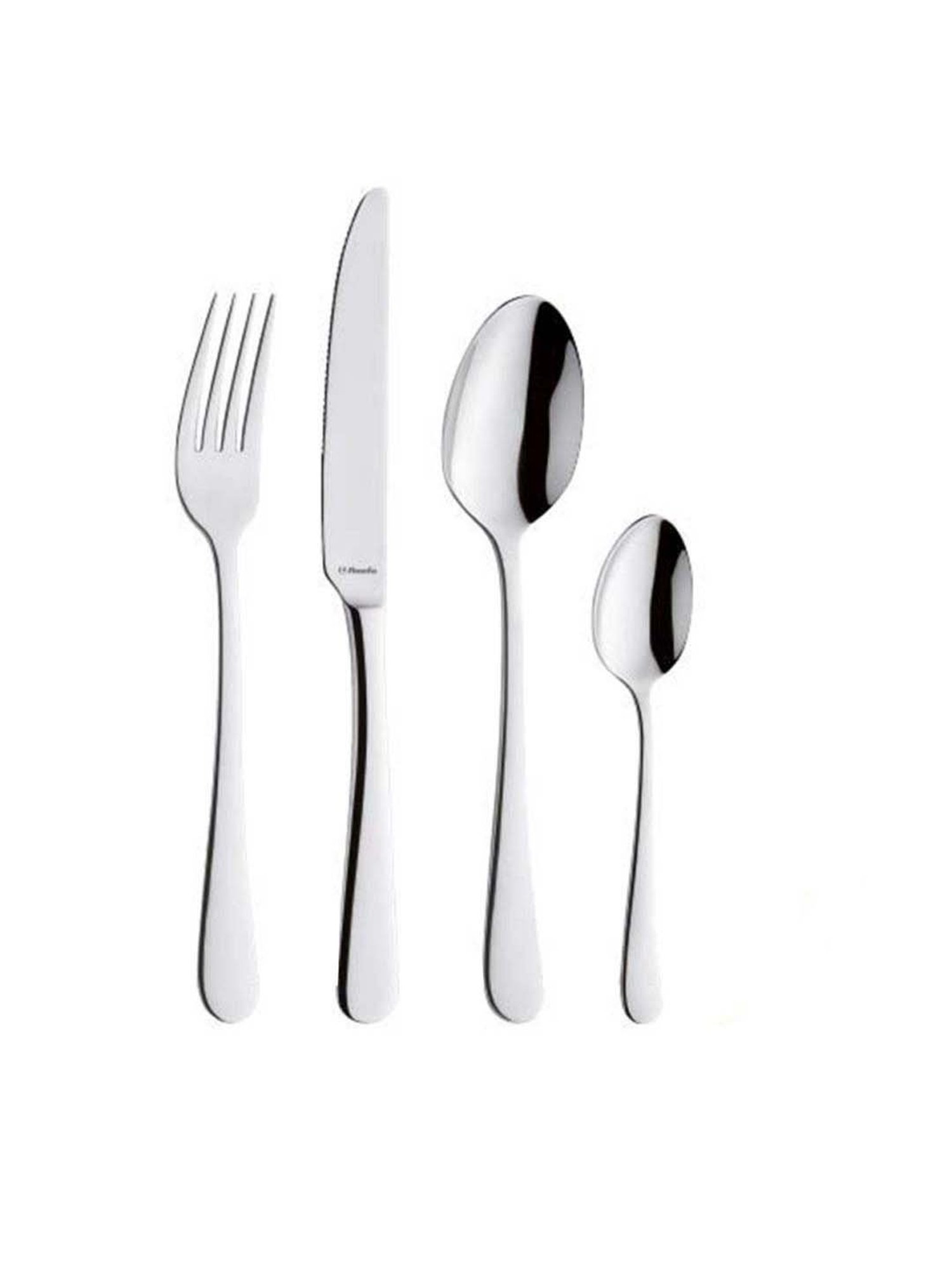 AMEFA Premier Austin Silver Stainless Steel 24 Piece Cutlery Set