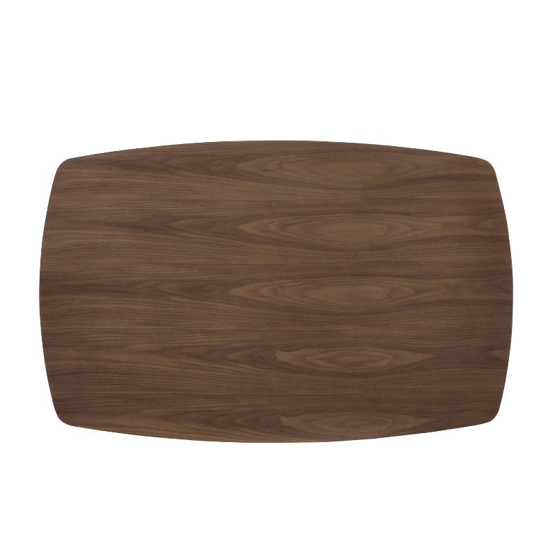 47" Parisian Apartment Size Dining Table Walnut - Poly and Bark