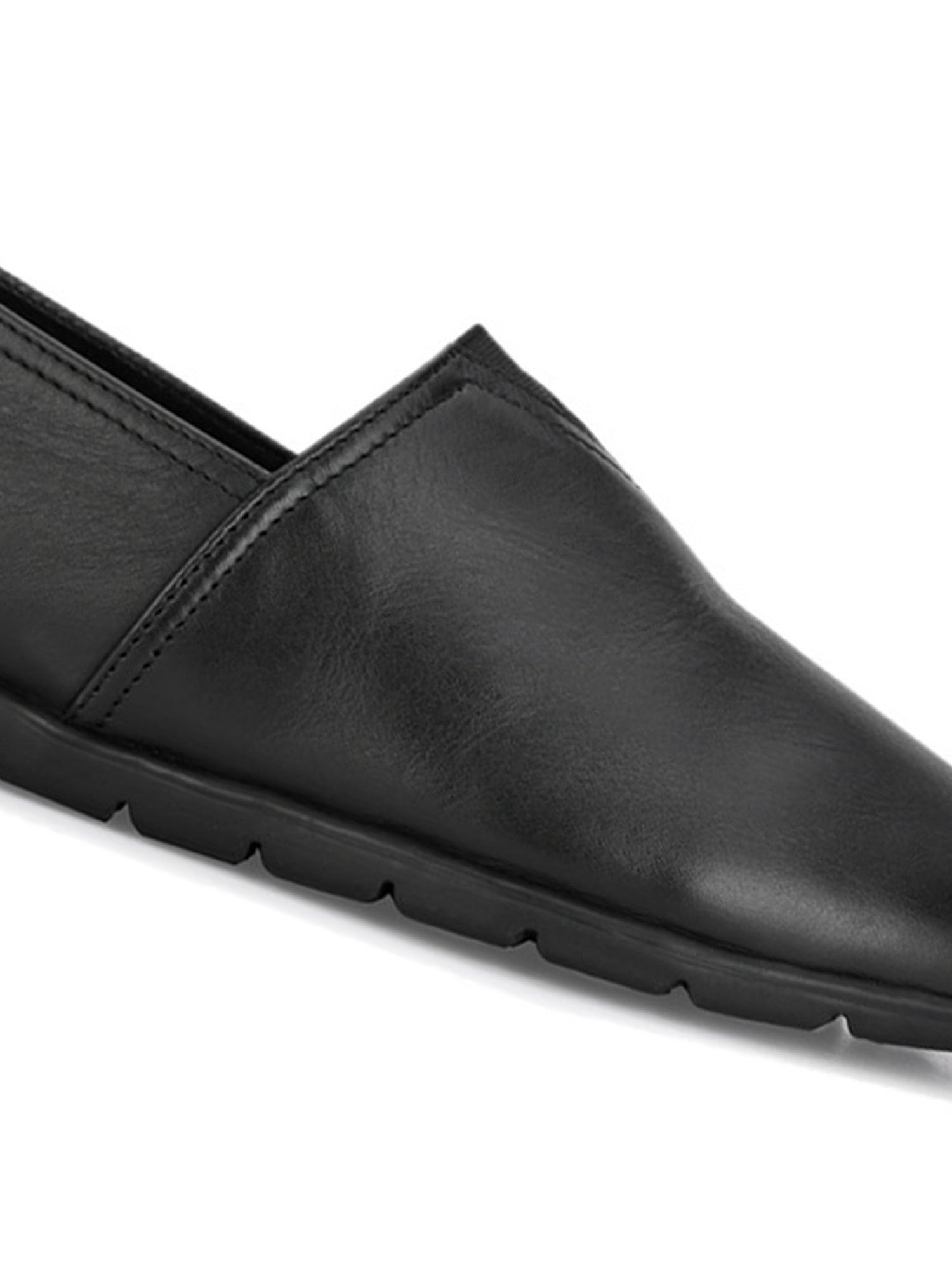 Hitz Men's Black Casual Loafers