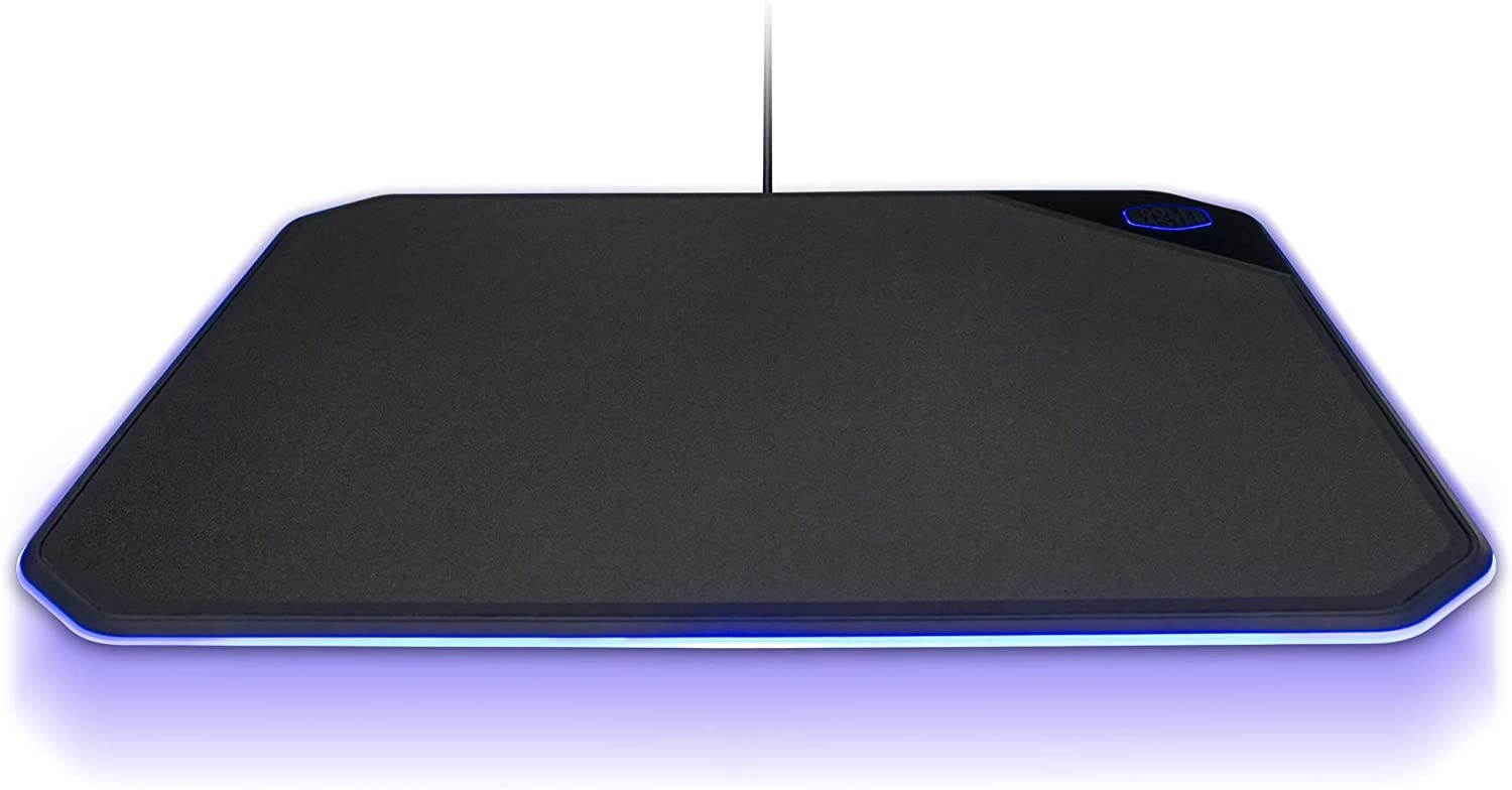 Cooler Master MPA-MP860-OSA-N1 Dual-Sided Gaming Mouse Pad with RGB Illumination and Software Customization by