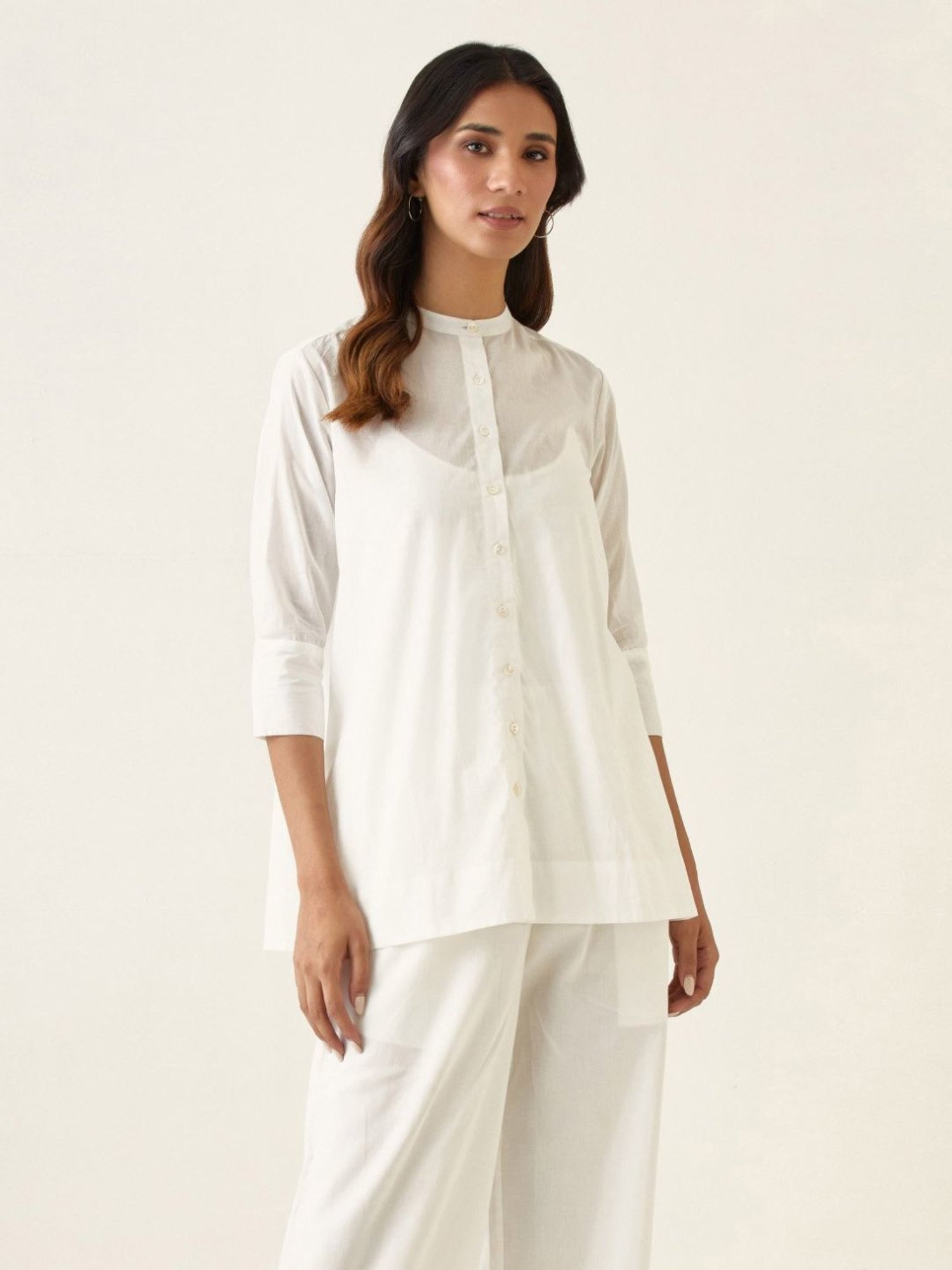 Vinusto White Summer Nostalgia Shirt