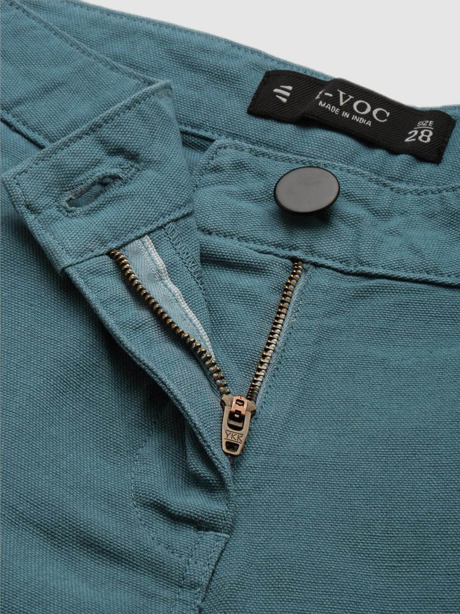 IVOC Green Cotton Mid Rise Capris