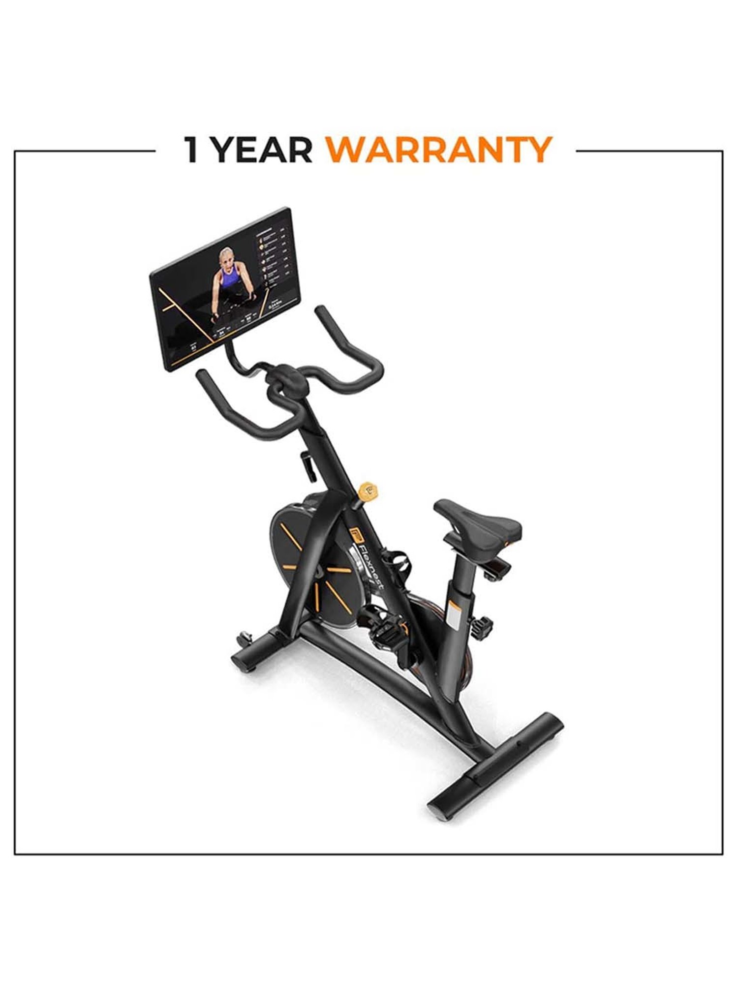 Flexnest Flexbike Plus Bluetooth Spin Bike Exercise Cycle for Home Gym Workout