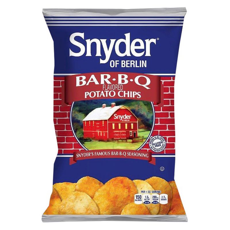 Snyder of Berlin BBQ Flavored Potato Chips - 9.5oz