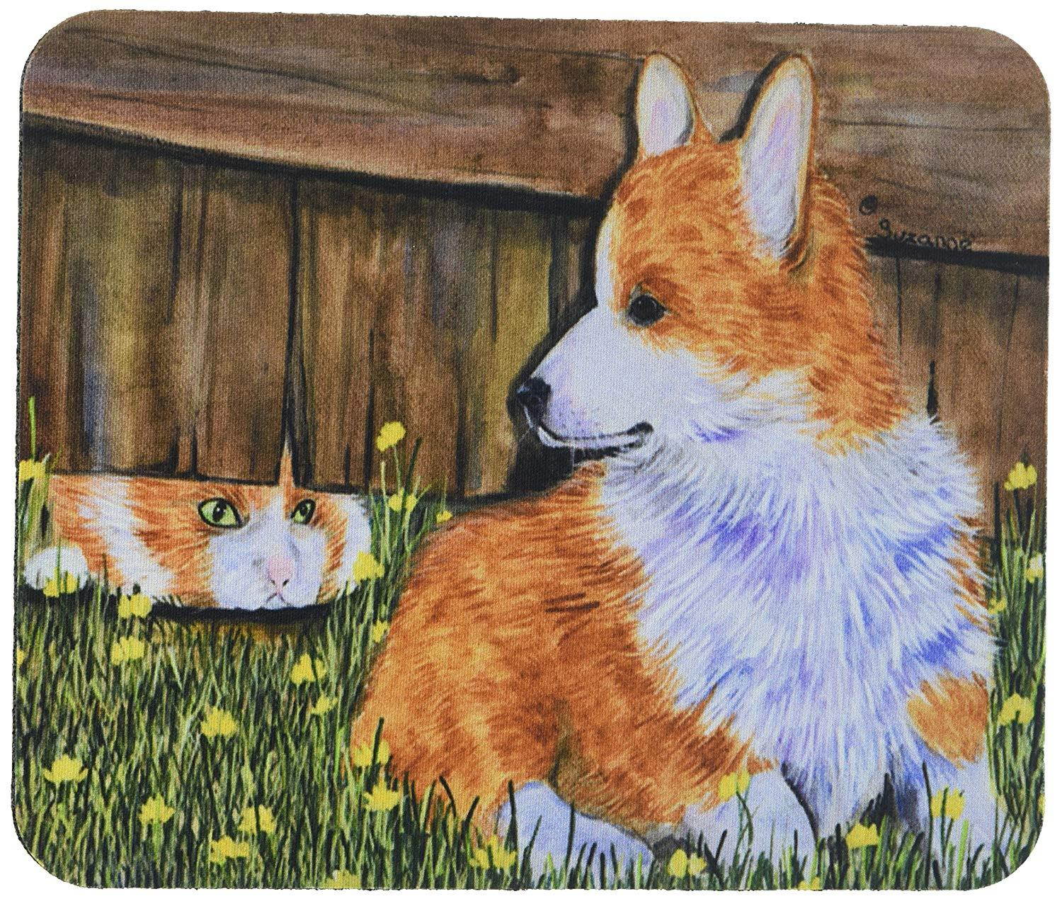 Caroline's Treasures Mouse/Hot Pad/Trivet, Corgi (SS8213MP)