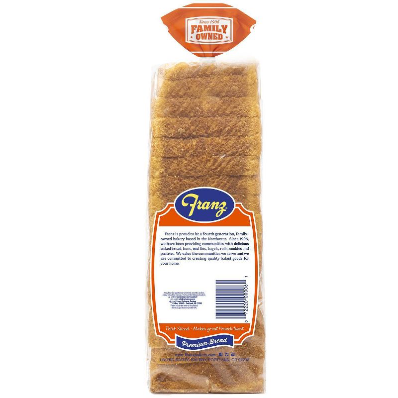 Franz Thick Sliced Texas Toast Sandwich Bread - 24oz