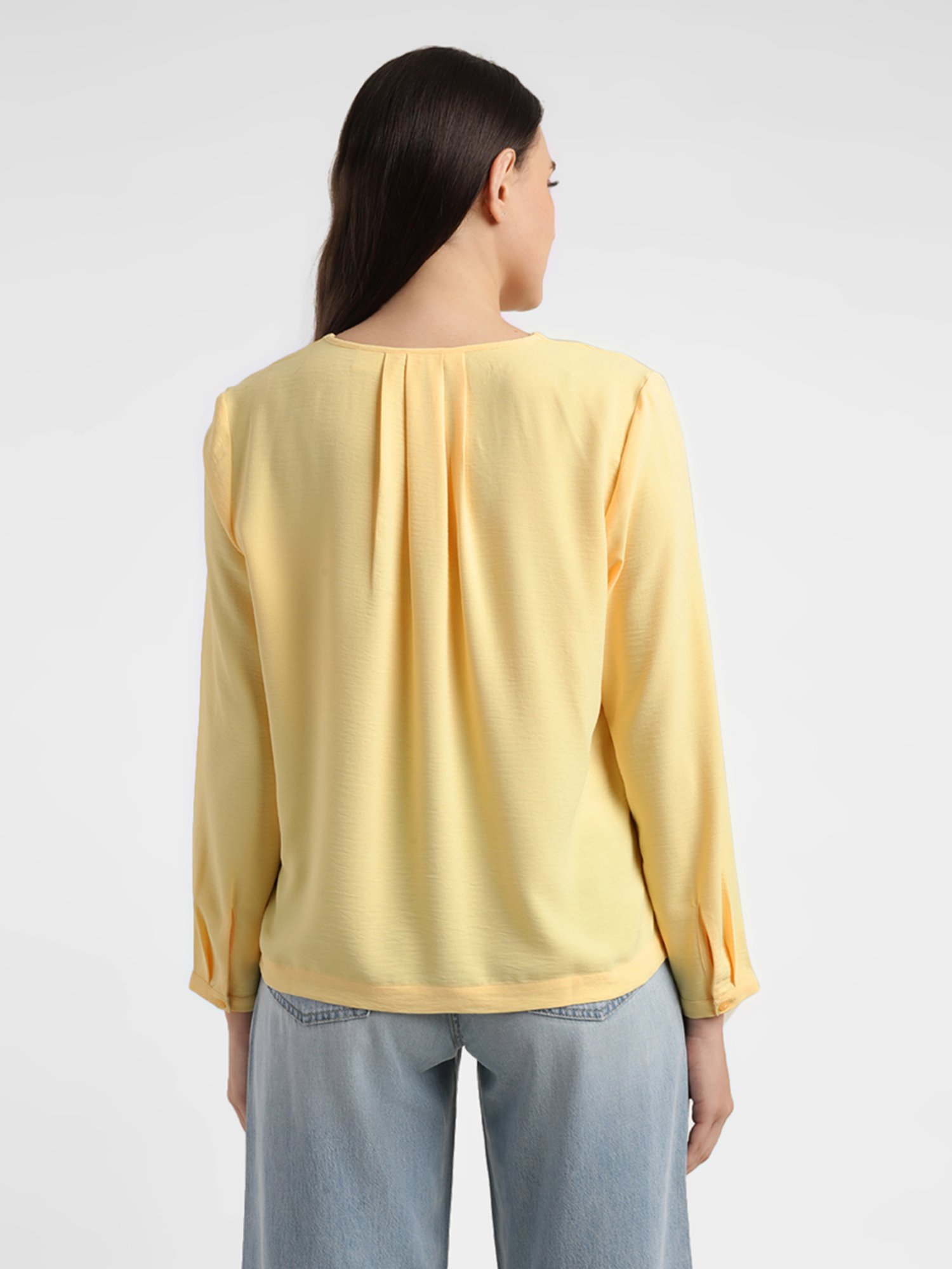Levi's Yellow Regular Fit Top