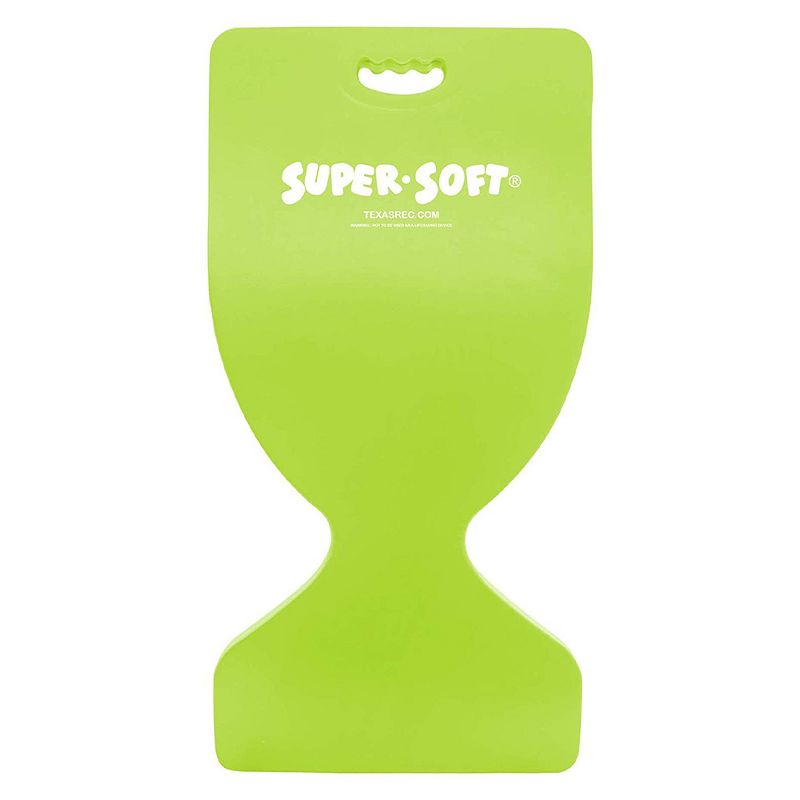 TRC Recreation Super Soft Deluxe Foam Floating Water Saddle Seat Chair for 1 Person, Kool Lime Green