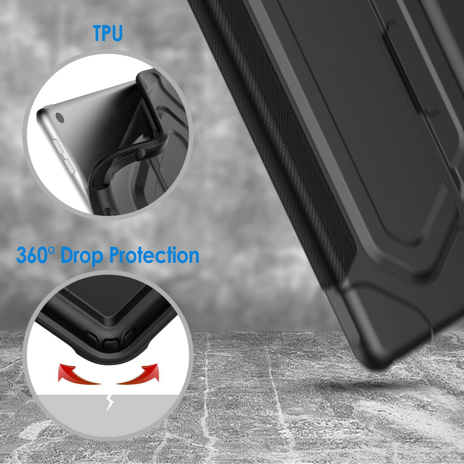 JETech Case for Apple iPad Air 3 10.5" 2019/iPad Pro 10.5" 2017 Auto Wake/Sleep