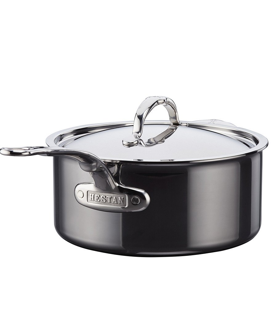 Hestan NanoBond Titanium Stainless Steel Saucepan 4-Quart