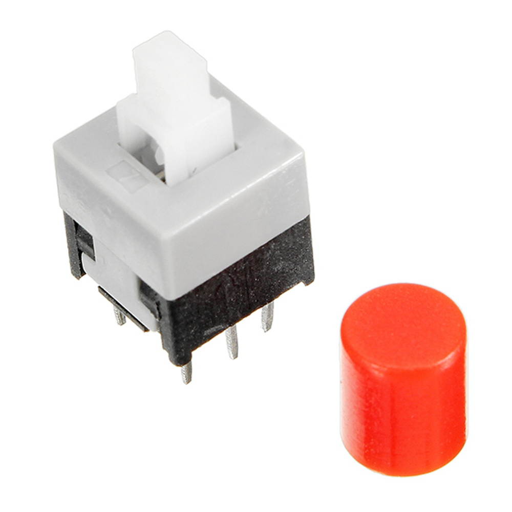 20pcs CJMCU-010 With Lock Button Self-locking Switch Double Row Switch Module