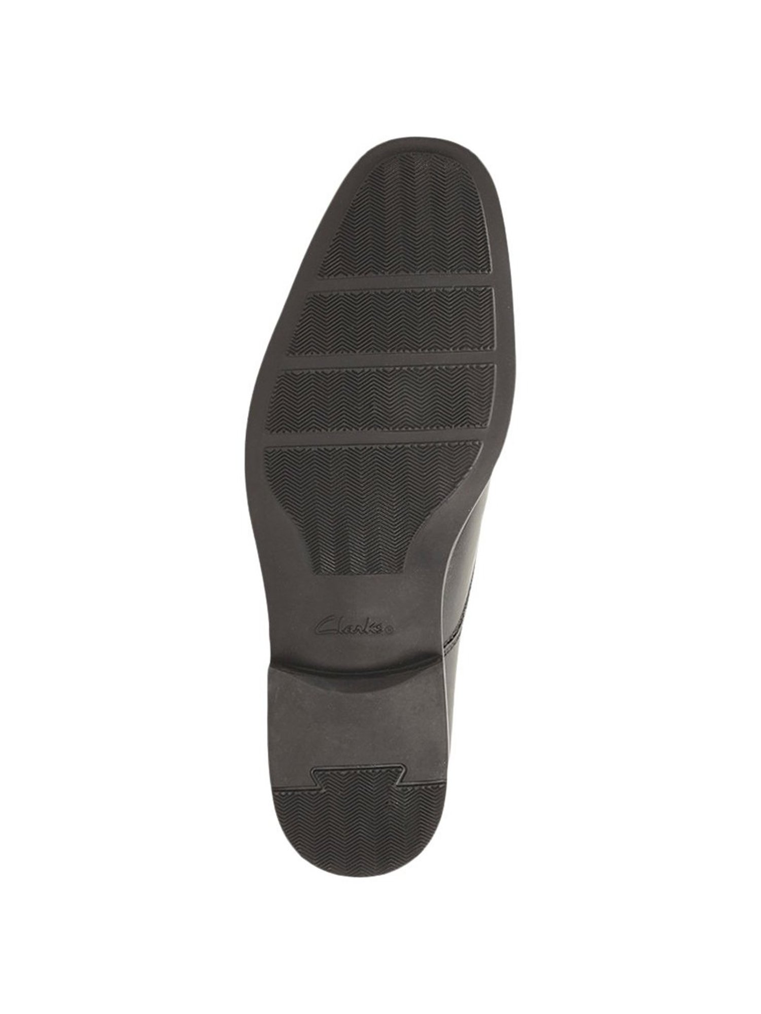 Clarks Men's Tilden Cap Black Derby Shoes