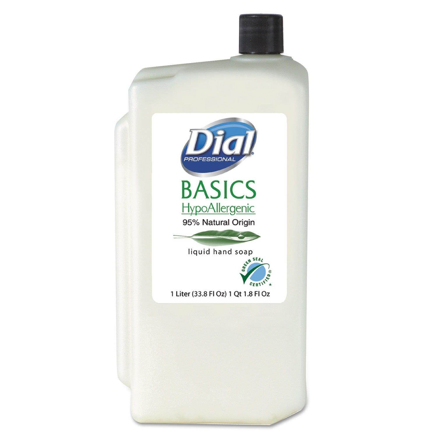 DIA06046 - Basics Hypoallergenic Liquid Soap, Rosemary amp; Mint, 1 Liter Refill