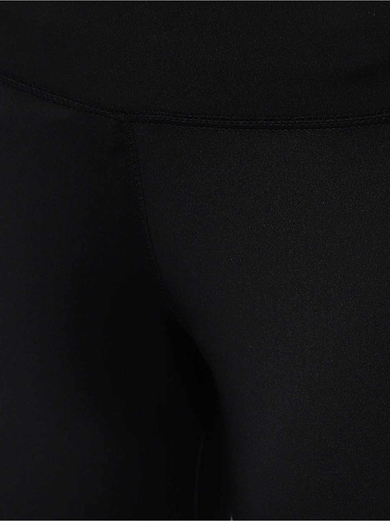 Omtex Black Mid Rise Sports Tights