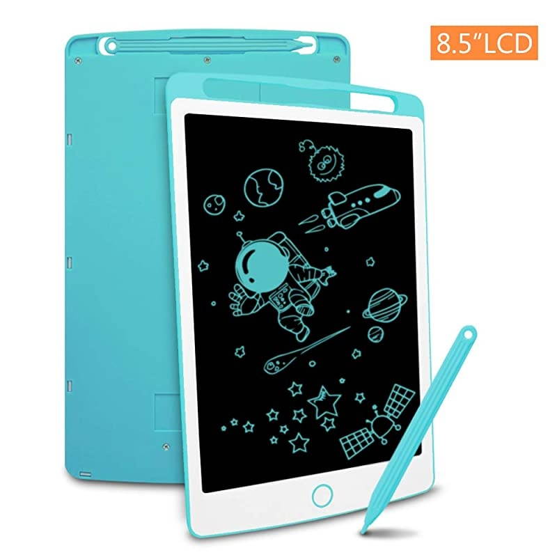 LCD Writing Tablet Electronic Graphic Tablet Writing Drawing Doodle Board for Home SchoolOffice Blue 85 inches