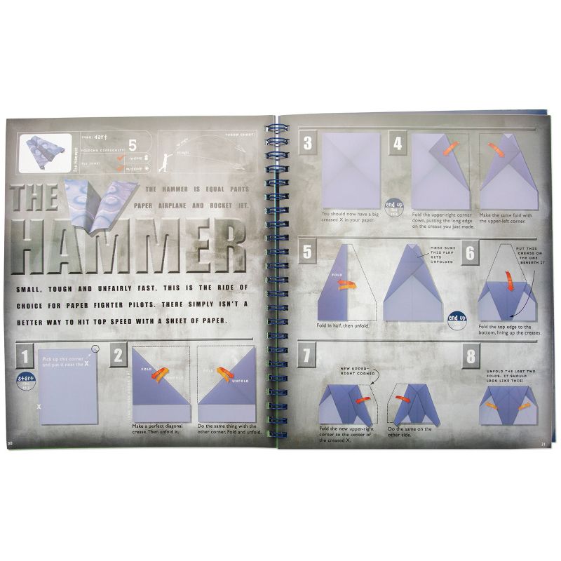 Paper Airplanes Book Kit
