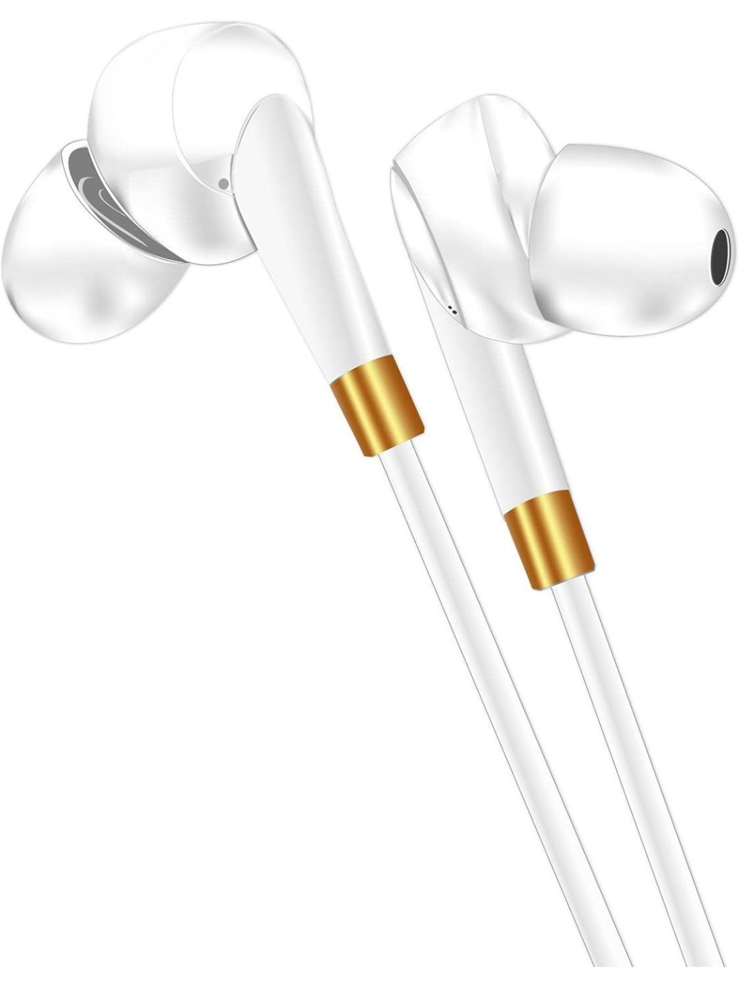 Fuelbox Boom Extra Bass 3.5Mm Stereo Earphones 1.2M (White)