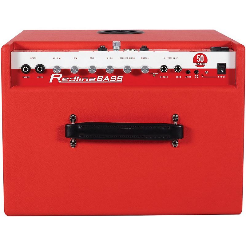 VHT RedLine 50B 50W 1x12 Bass Combo Amplifier Red