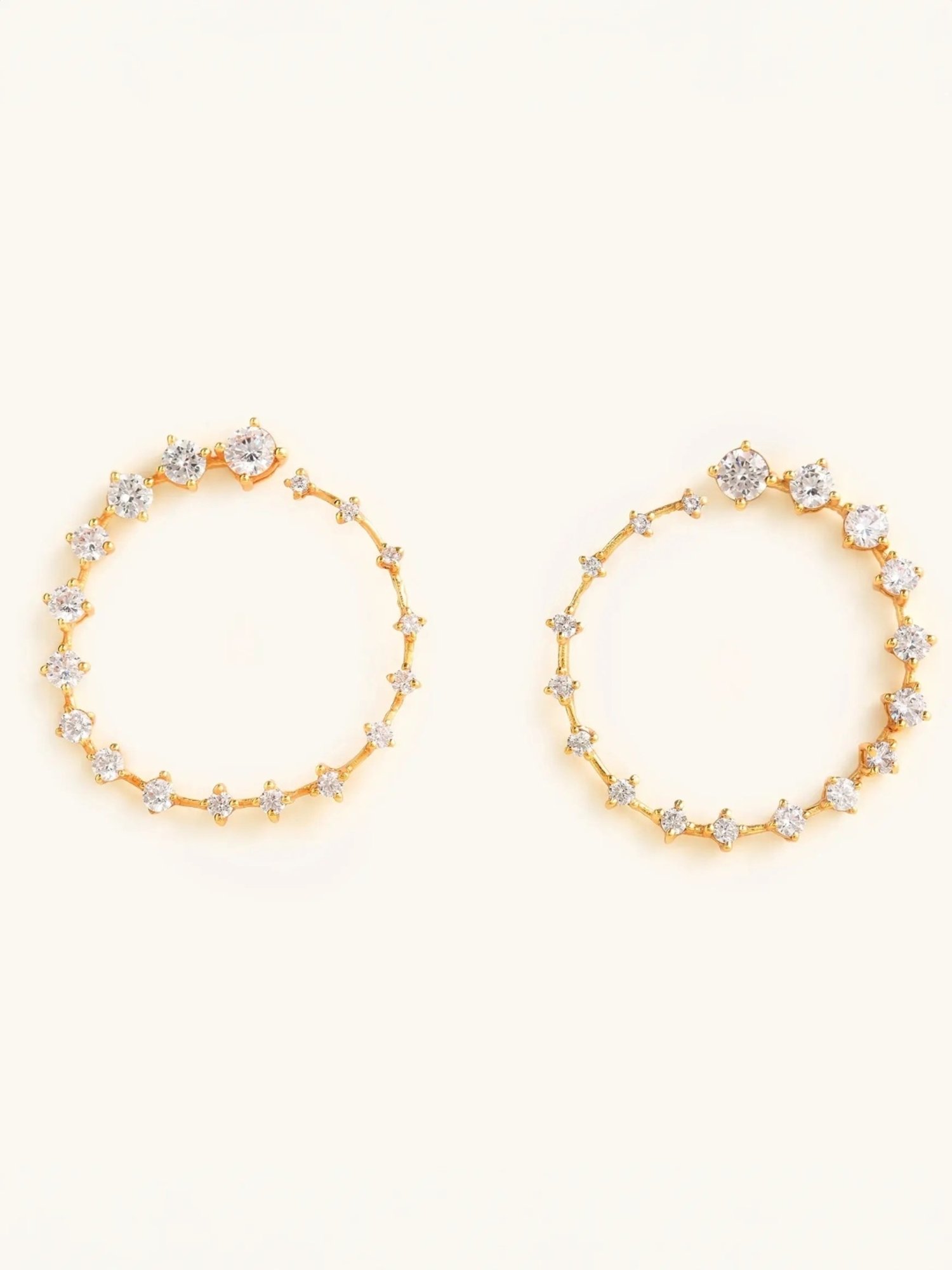 Clara 92.5 Sterling Silver Maude Earrings for Women