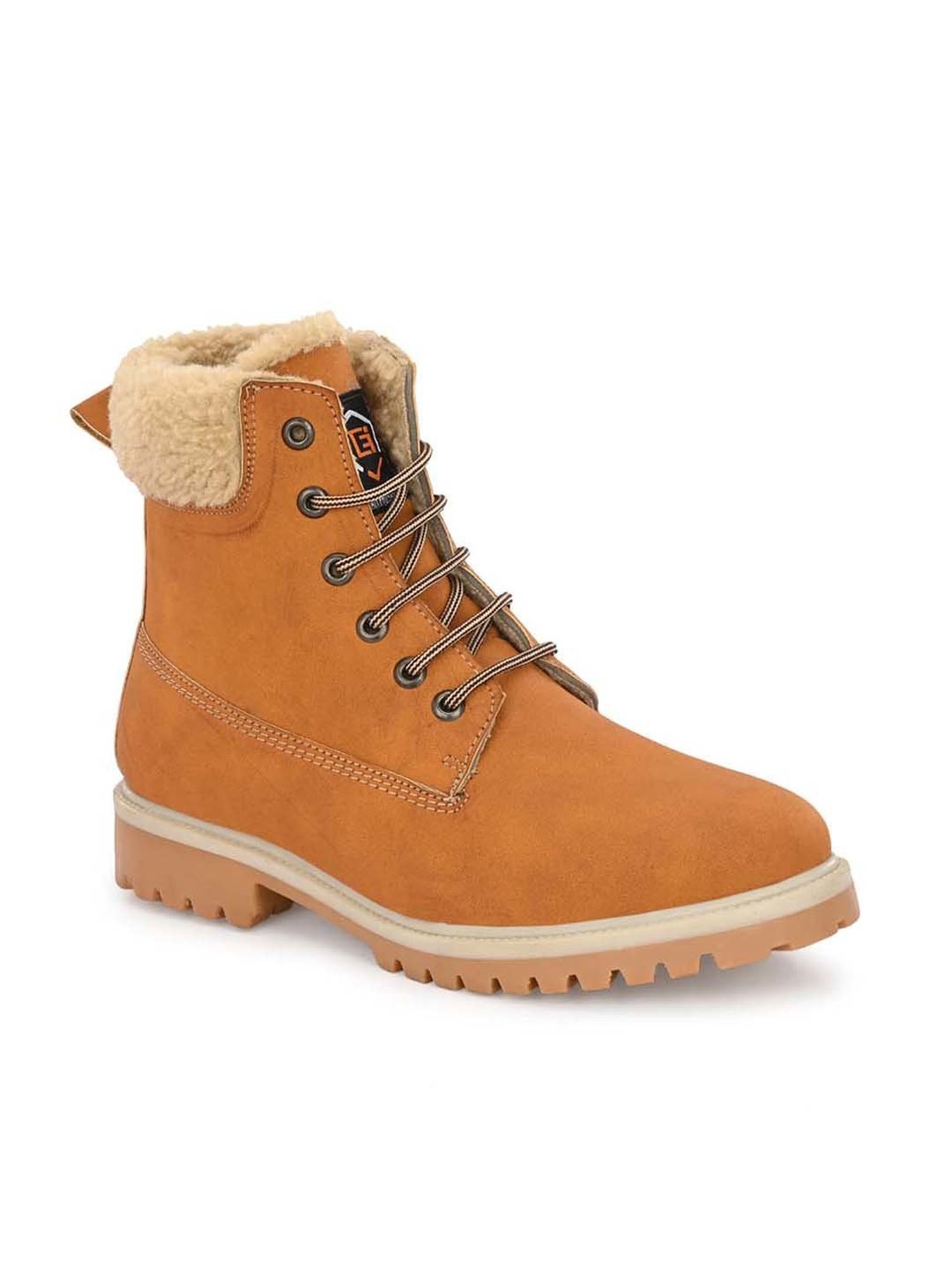 Eego Italy Men's Tan Snow Boots