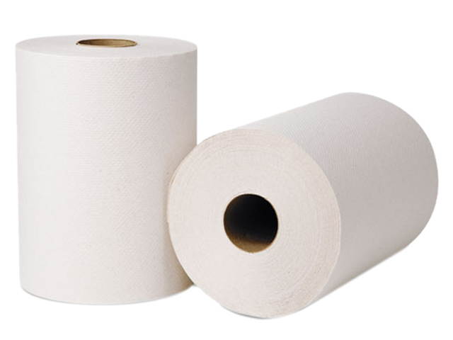 Wausau EcoSoft Universal Roll Towels 425 ft x 8 in Natural White 46300