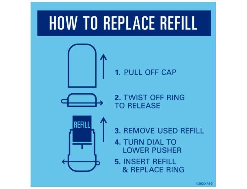 Secret Invisible Solid Antiperspirant & Deodorant Rose Scent Refill Pod - 2oz