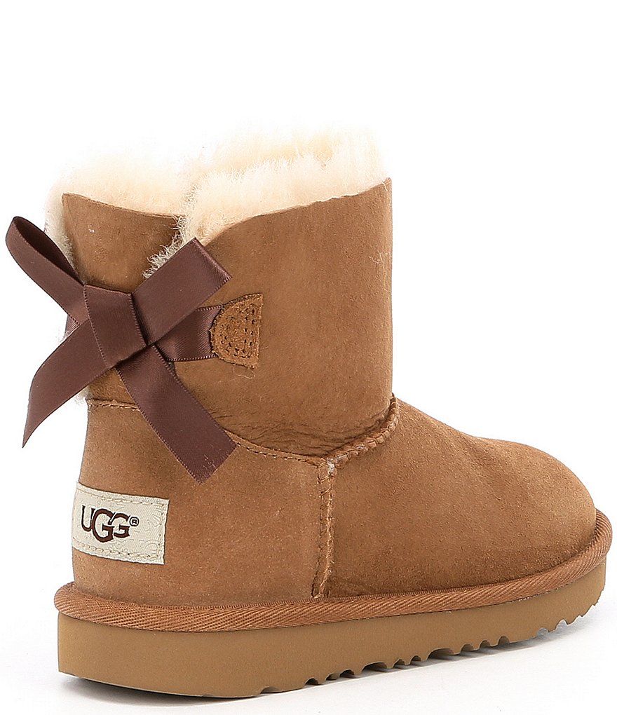 UGG&reg; Girls' Mini Bailey Bow II Boots (Youth)