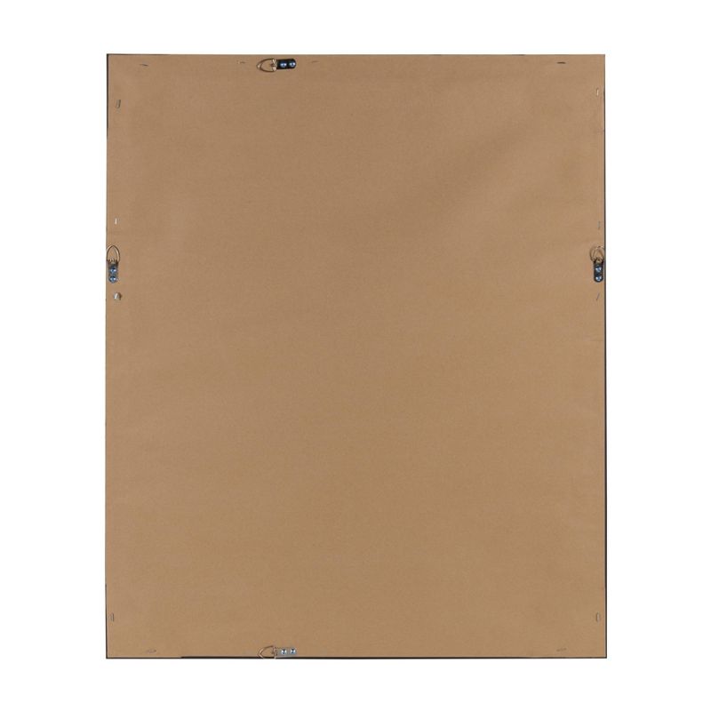 26" x 32" Sumpter Wood Framed Wall Organizer Rustic Brown - Kate and Laurel