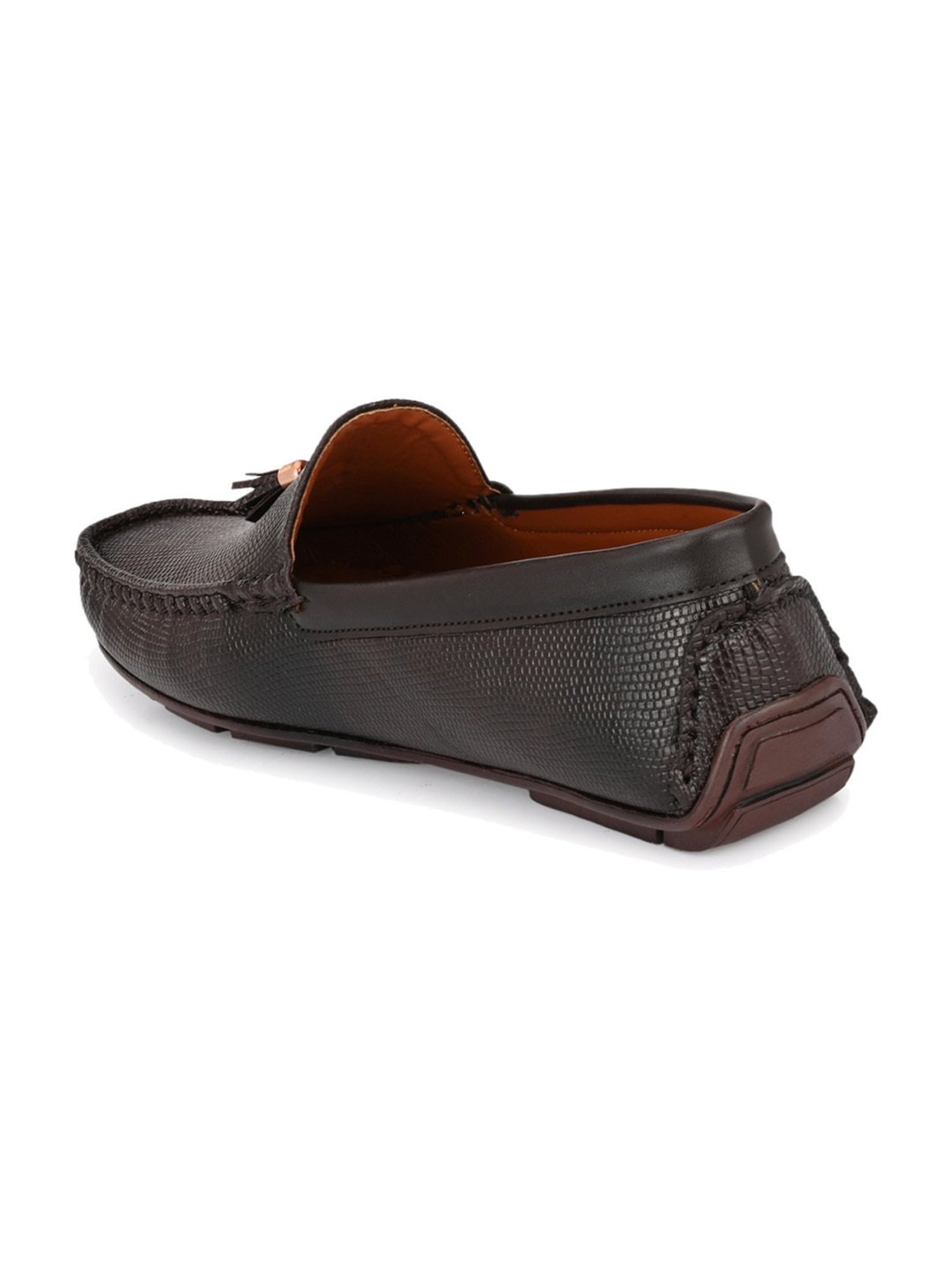 El Paso Men's Brown Casual Mocassins